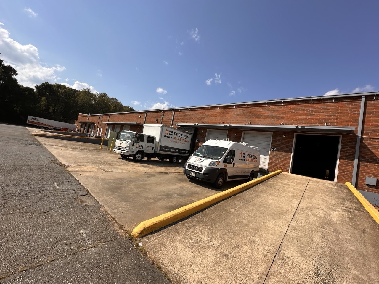 Dock access and exterior operating frontage